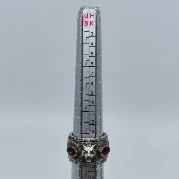 Gucci Tiger Ring 925 Silver - Picture 6 of 12